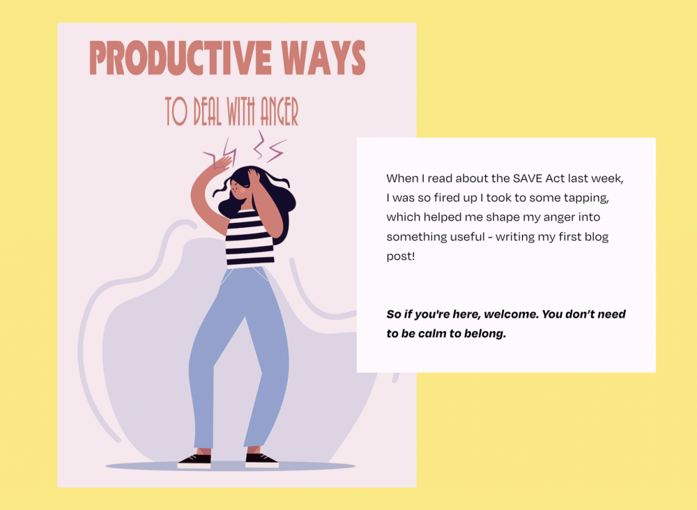 Rage Tapping: How I'm Using My Anger Productively - Jess Johnson Coaching